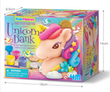 4M 4778 KidzMaker Glitter Unicorn Bank