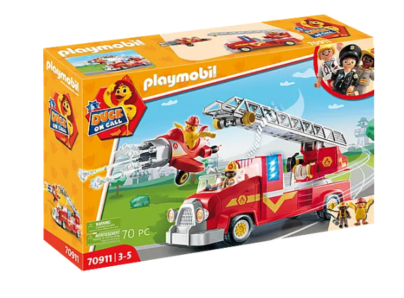 Playmobil 70911 DUCK ON CALL Fire Rescue Truck