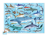 Crocodile Creek 100pc Puzzle 40548 Thirty Six Animals Shark World