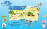 Babies in the Ocean: Chunky Lift-a-Flap Board Book