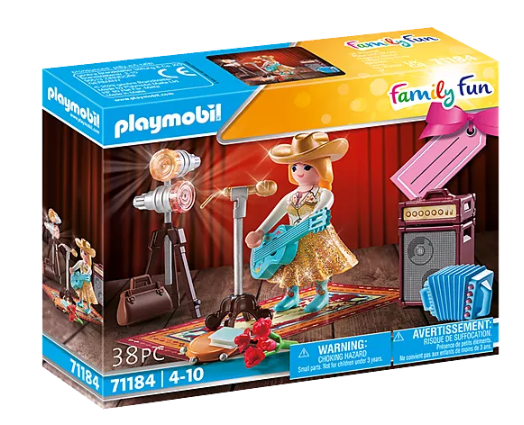 Playmobil 71184 Family Fun Country Singer Gift Set