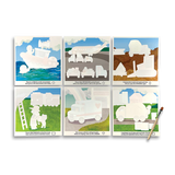 Ooly Water Amaze Water Reveal Boards - Helpful Vehicles