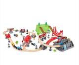 Hape E3764 Railway Bucket Builder Set