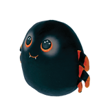 Ty Squish-A-Boo COBB the Black Spider 14"