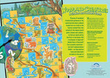 Woodland Creatures Snakes and Ladders Board Game