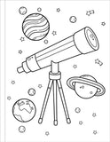Solar System Coloring Book