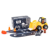 Educational Insights 4195 Design & Drill Bolt Buddies Bulldozer