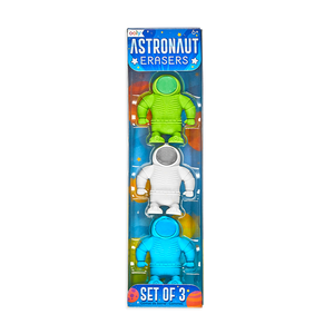 Ooly Astronaut Erasers 3pk