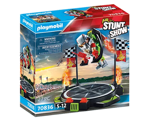 Playmobil 70836 Air Stunt Show Stuntman with Jetpack