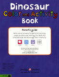 Dinosaur Color and Activity Book