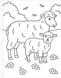 Toddler Time My First Coloring Book! On the Farm