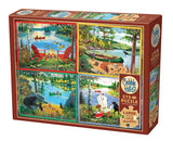 Cobble Hill 275pc Easy Handling Puzzle 48021 Cabin Country