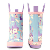 Jan & Jul Puddle-Dry Rain Boots Enchanted