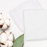 Kushies Washcloths 6pack White