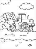 Toddler Time My First Coloring Book! Things That GO!