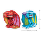 4m 4783 3D Mould & Paint Dragons