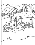 Toddler Time My First Coloring Book! On the Farm