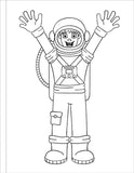 Solar System Coloring Book