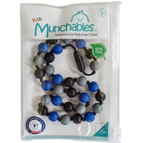Munchables Kid's Chew Necklace Camo Navy