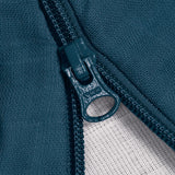 Perlimpinpin Cotton Muslin 4-Ply Sleep Bag 1.5 TOG Navy Blue