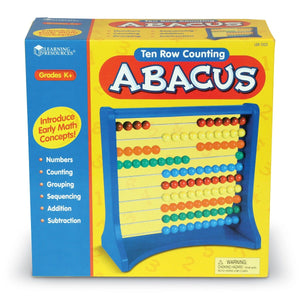 Learning Resources 1323 10-Row Abacus