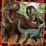 Ravensburger 3x49pc Puzzle 08054 Jurassic Park Forbidden Kingdom-Instinct to Hunt
