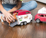 Schleich 42535 Horse Adventures with Car and Trailer