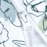 Perlimpinpin Cotton Muslin Sleep Bag 0.7 TOG Petunias