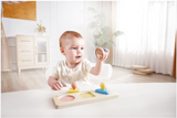 Hape E0072 Montessori Multiple Shape Puzzle
