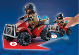 Playmobil 71090 City Action Fire Rescue Quad