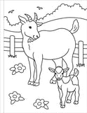 Toddler Time My First Coloring Book! On the Farm