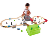 Hape E3764 Railway Bucket Builder Set