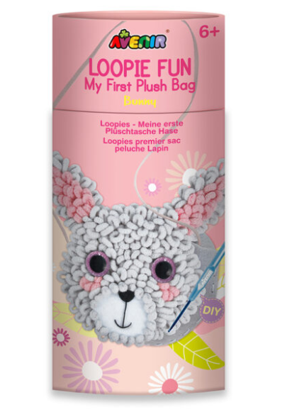 Loopie Fun First Plush Bag - Bunny