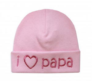 Itty Bitty FINAL SALE Baby I Love Papa Pink