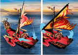 Playmobil 70641 Novelmore Burnham Raiders Fire Ship *