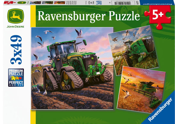 Ravensburger 3x49pc Puzzle 05173 Seasons of John Deere