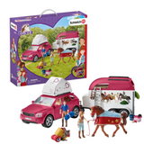 Schleich 42535 Horse Adventures with Car and Trailer