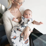 Perlimpinpin Cotton Muslin Sleep Bag 0.7 TOG Dinosaurs