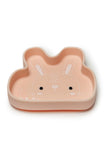 Loulou Lollipop Silicone Suction Snack Plate - Bunny