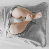 Halo Sleepsack Swaddle Cotton Heather Gray 1.5 TOG