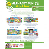 School Zone Alphabet Fun Write & Reuse Ages