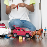 Schleich 42535 Horse Adventures with Car and Trailer