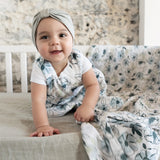 Perlimpinpin Cotton Muslin Sleep Bag 0.7 TOG Petunias