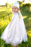 Great Pretenders 50663/50667 Reversible Silver Sequins Cape *