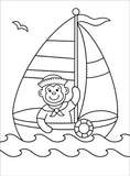 Toddler Time My First Coloring Book! Things That GO!