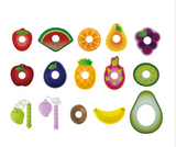 Hape E1072 Caterpillar Fruit Feast Set