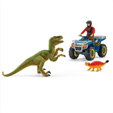 Schleich 41466 Quad Escape from Velociraptor *