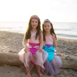 Great Pretenders 42285 Mermaid Glimmer Skirt Set, Aqua