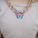 Great Pretenders 86120 Butterfly Wishes BFF Necklace