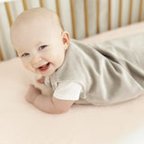 Perlimpinpin Velour Sleep Bag Taupe 2.5 TOGS